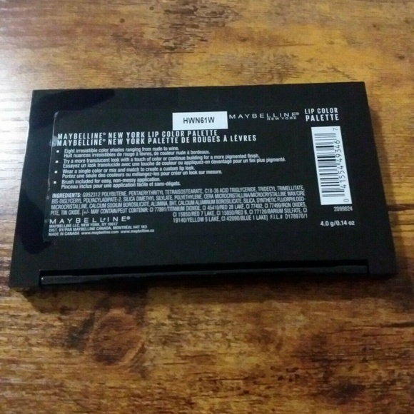 SALE!!! Maybelline Lip Studio Lip Color Palette Shade 01 Color Sensational New - Picture 7 of 9